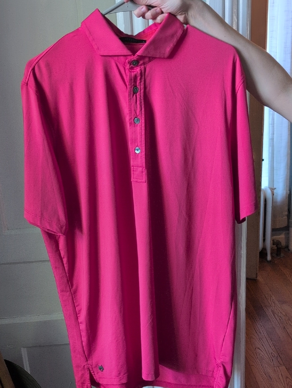 Greyson Golf Polo Pink